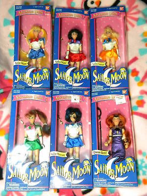   ~Moon~Venus~Mercury~Mars~Jupiter~Queen Beryl~Dolls~Doll~Set~lot~Toys