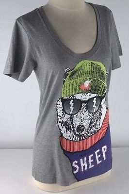 Glamour Kills Grey Wolf in Sheep Clothing Tee Shirt Junior 3589