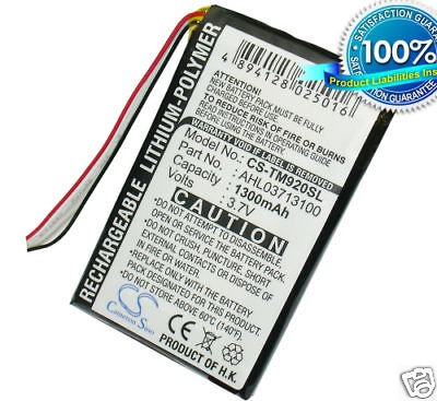 tomtom one battery