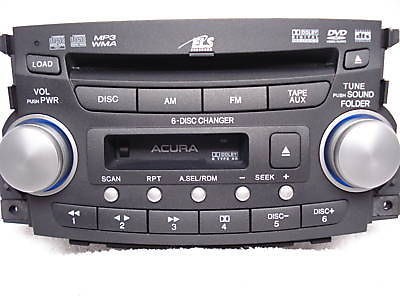   ACURA TL Radio Stereo DVD 6 Disc Changer  CD Player Tape Cassette