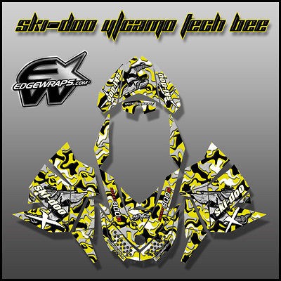 SKI DOO REV, XP, MXZ, Renegade, Summit, Freeride,  8/12 y/camo tech 