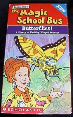 THE MAGIC SCHOOL BUS IN RAINFOREST~VHS VIDEO~A TROPICAL PARADISE~SCIEN 