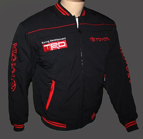 Toyota Jacket 3   black colour / embroidered logos / new model