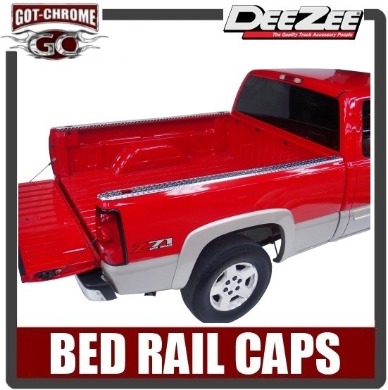   Zee Brite Aluminum Bed Rail Caps Chevy GMC C/K Truck 6.5 1988 1998