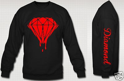 Diamond crewneck sweatshirt bleeding diamond crewneck tshirt