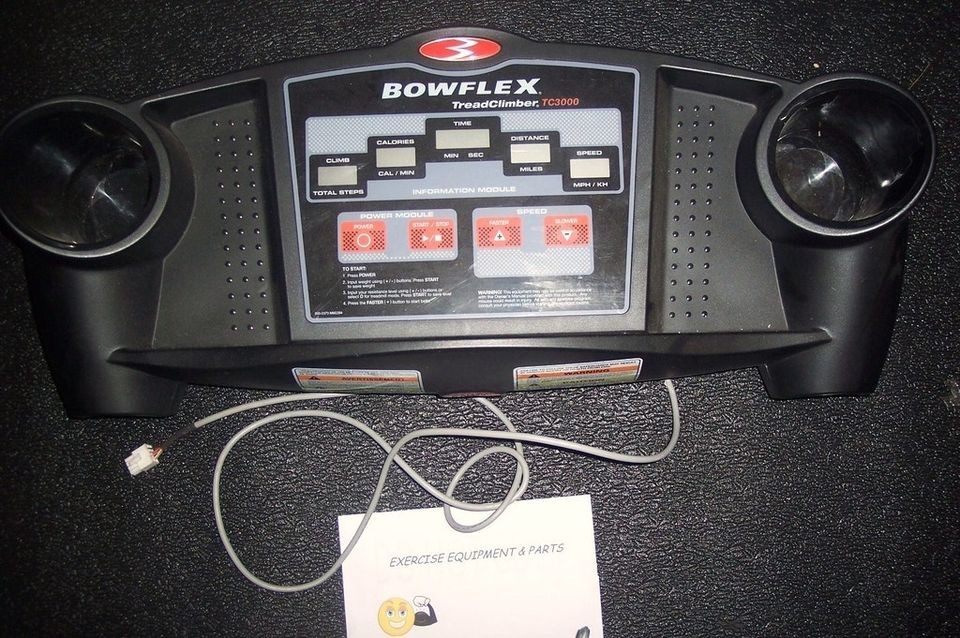 Bowflex Treadclimber TC 3000 Replacement Part Console SKU#12884