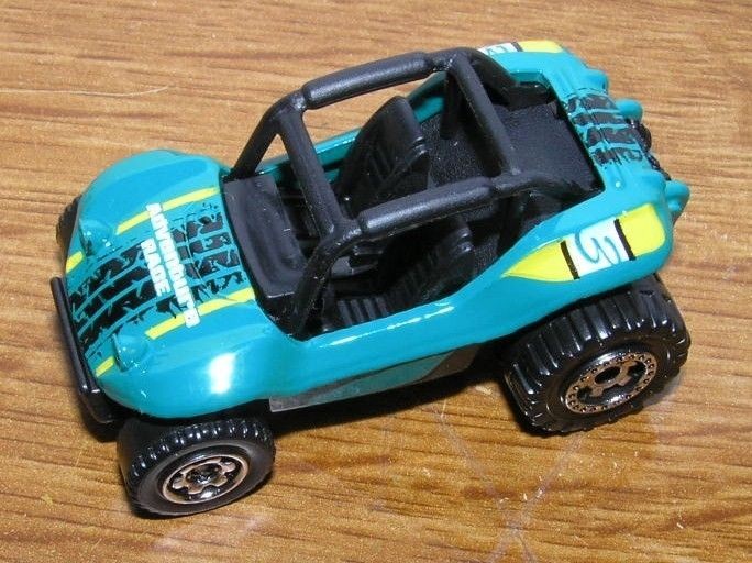 New Loose Teal Matchbox BAJA BANDIT Dune Buggy