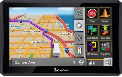 Truck Drivers GPS Cobra 8000 PRO HD 7 Professional Driver Trucker 