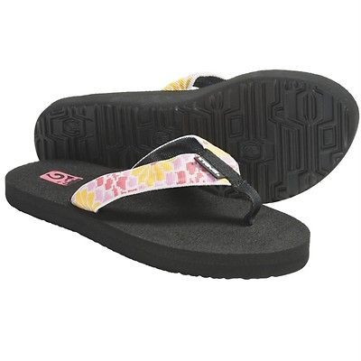 NEW Teva Mush II Womens Thong Sandals Flip Flop Zinnia Pink 