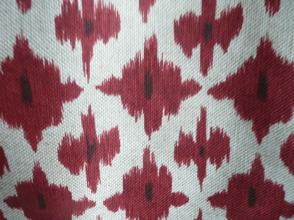   SOUTHWEST IKAT~STUNNING EMBROIDERED UPHOLSTERY FABRIC~FABRIC FOR LESS