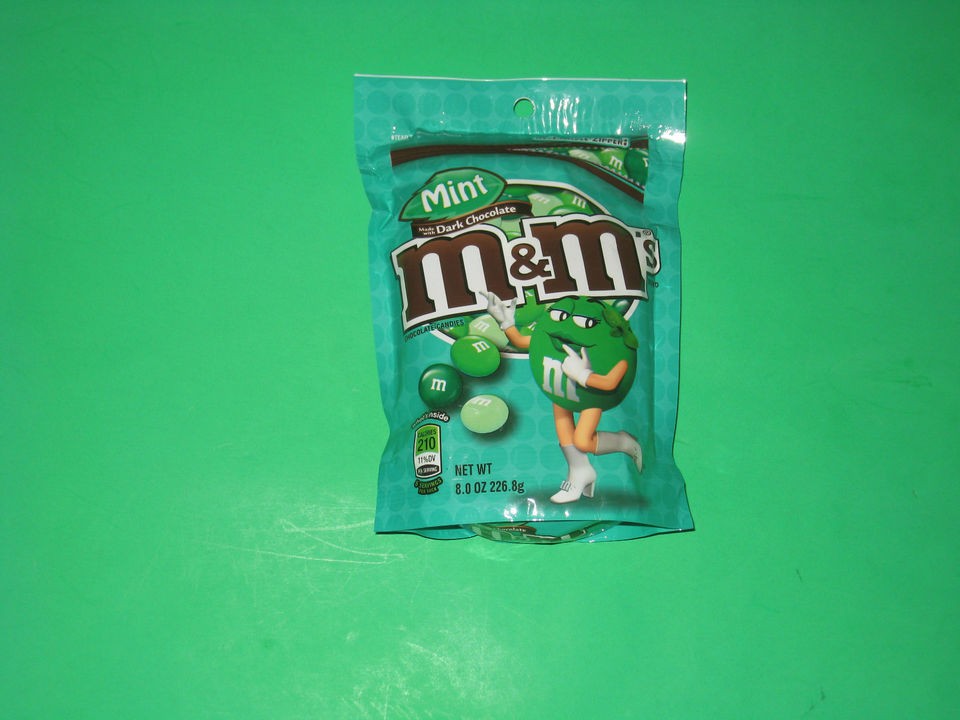 Mint 8.0 oz Bag Vending American Candy M and Ms