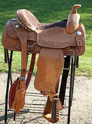 Billy Cook 16  Salado Roping Roper Saddle