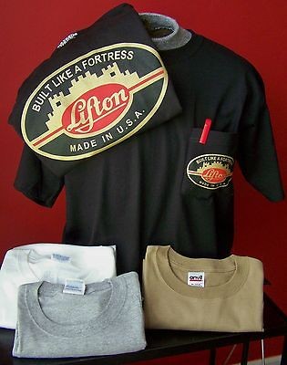 VINTAGE LIFTON GUITAR CASE POCKET T SHIRT XXL