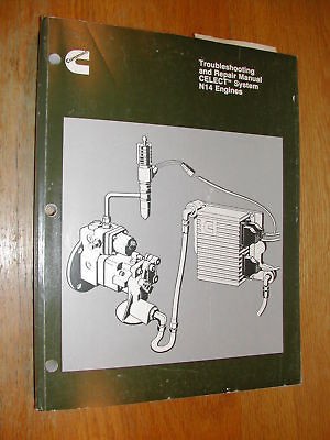   CLECT SYSTEM N14 TROUBLESHOOTING & REPAIR MANUAL SERVICE SHOP ENGINE