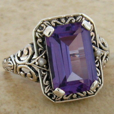 antique alexandrite ring in Vintage & Antique Jewelry