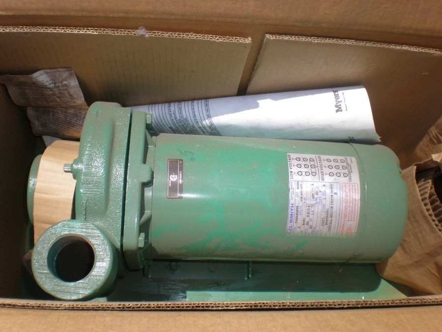 New Myers Centri Thrift Water Well Pump 3 PH, 2 HP, 3450 RMP; # 