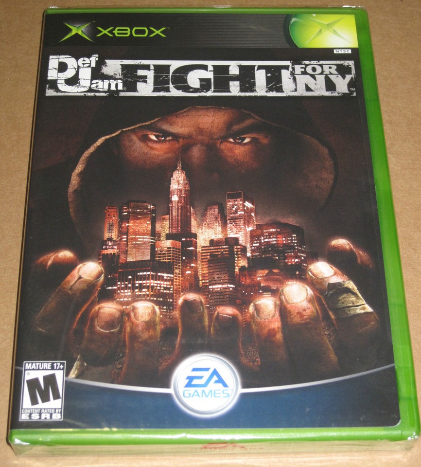 Def Jam Fight for NY (Xbox, 2004) NEW SEALED RARE