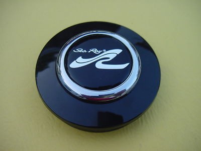 SEA RAY STEERING WHEEL CENTER CAP & EMBLEM LOGO 2 1/2 NEW