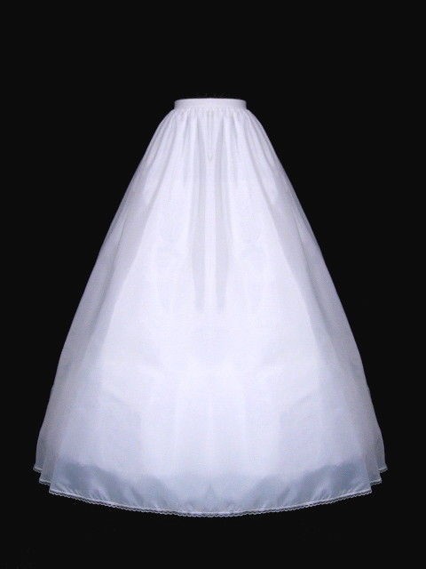 Super Full A Line Bridal Gown Crinoline Petticoat Slip