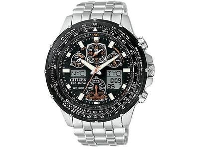 100% Authentic Citizen watch ECO DRIVE SKYHAWK AT JY0000 53E $775