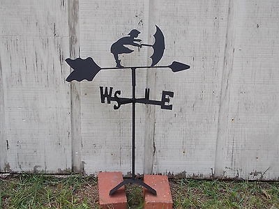 umbrella girl weathervane black wrought iron