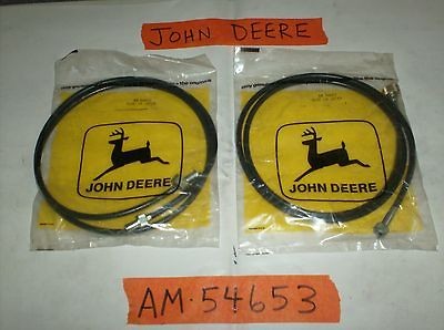 Vintage John Deere Snowmobile NOS Spitfire Trailfire Liquifire 2 Cable 