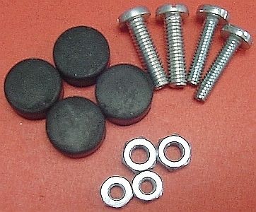 55 56 Chevy Hood Adjuster Stop Kit Chevrolet 1955 1956