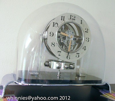 1930 DOME Reutter Atmos Chrome clock PO1