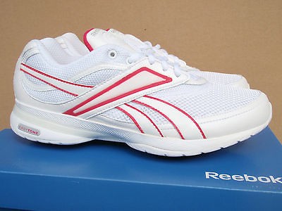 Reebok Easy Tone EasyTone Reeinspire Women White Heroine Pink Size 9.5