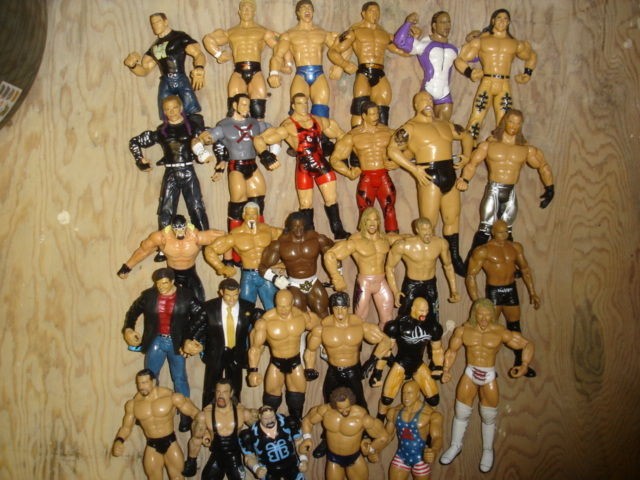   ACTION FIGURES CLASSIC SERIES JAKKS MATTEL TNA ECW LEGENDS WWE