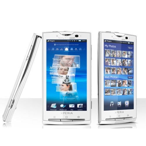 NewSony Ericsson Xperia X10 8MP GPS WIFI ANDROID V2.3 4 WVGA White 