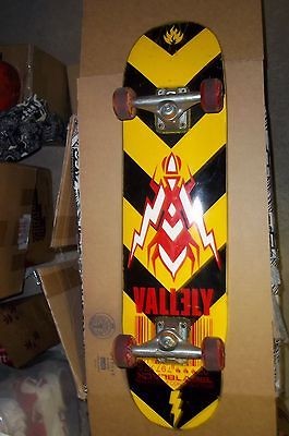 RARE 1999 MIKE VALLELY BLACK LABEL STINGER TAIL COMPLETE SKATEBOARD