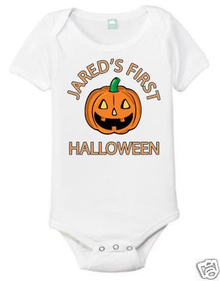 Kids First Halloween, Custom Baby Onesie