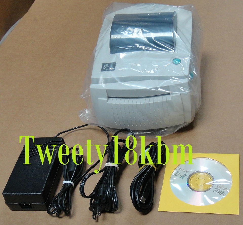 Zebra Desktop LP 2844 Z Label Thermal Printer With Automatic Cutter 