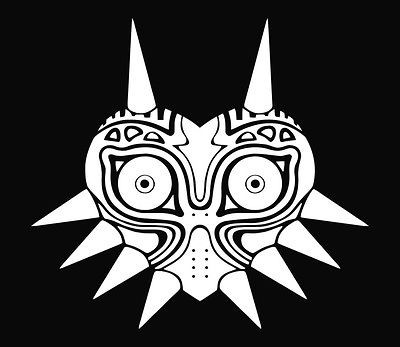 The Legend of Zelda vinyl decal Majoras Mask Sticker