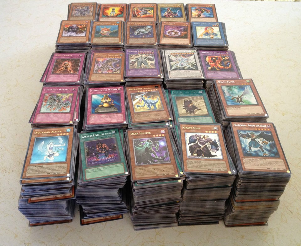 200 Yu Gi Oh Cards 40 Rares NO DUPLICATES