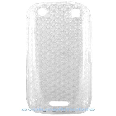 For the Blackberry Curve Touch 9380 phone Clear Gel cover case 