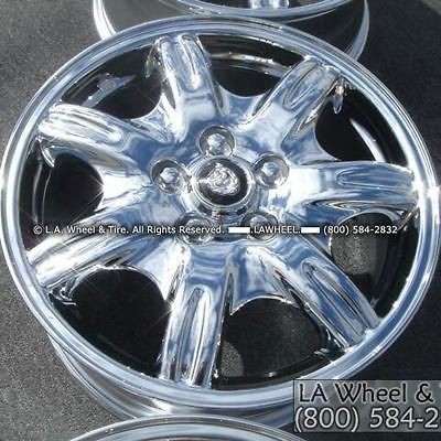 Set of 4 New Jaguar S Type Classic 16 OEM Chrome Wheels Rims EXCHANGE 