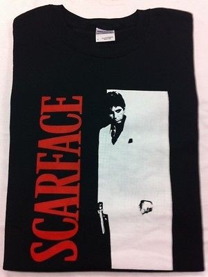 SCARFACE AL PACINO TONY MONTANA COOL RETRO COTTON T SHIRT