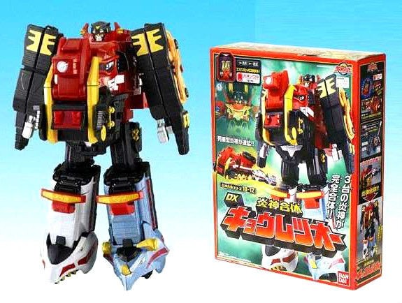   Go onger DX Kyoretsu Oh 10 11 12 Paleomax Megazord Power Rangers