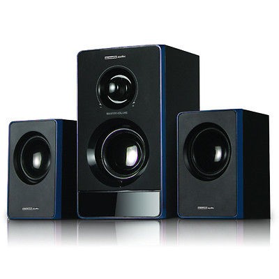 Acoustic Audio 200W 2.1 Channel Surround Sound Home Speaker System w 