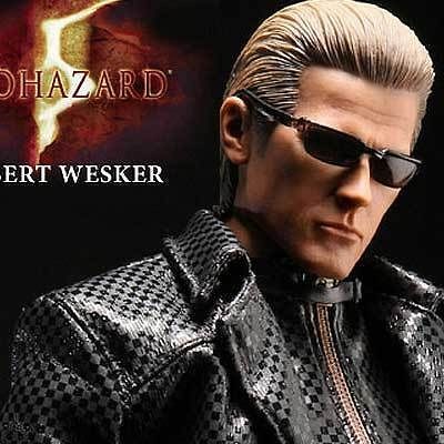 HOT TOYS BIOHAZARD 5 ALBERT WESKER MIDNIGHT RESIDENT EVIL FIGURE SA 