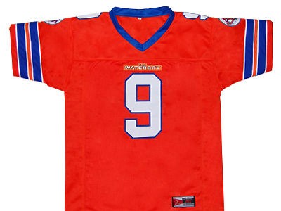 THE WATERBOY MOVIE   BOBBY BOUCHER JERSEY ORANGE NEW LARGE