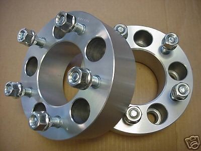 2pc CHEVY GMC 5X4.75 Wheel Adapters Spacers 2.50 Inch