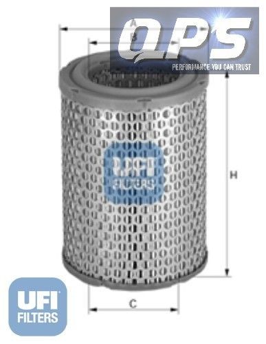 Aro Superischia 10.1 1.4 UFI Air Filter, 07/84   12/89