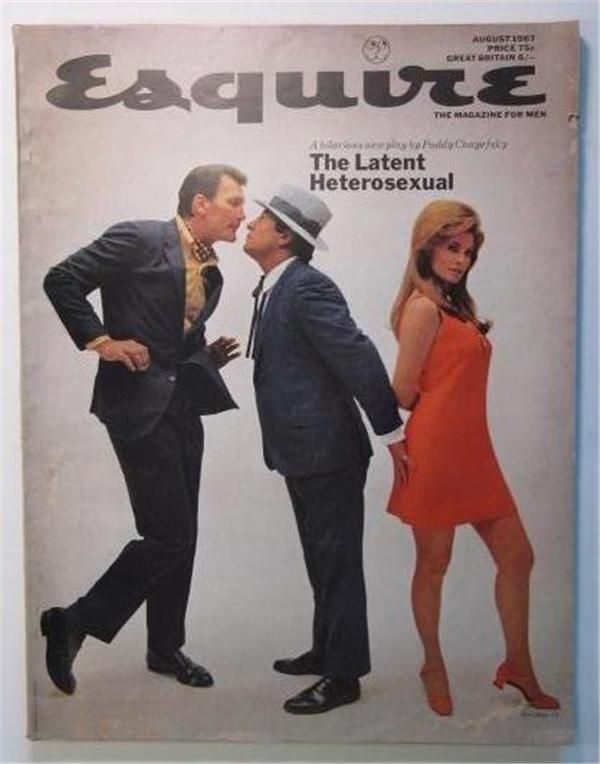 ESQUIRE MAG AUG 1967 RAQUEL WELCH ROCKY GRAZIANO JACK PALANCE BARBARA 