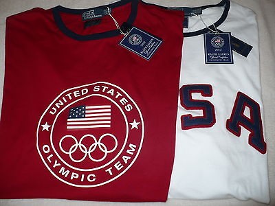   RALPH LAUREN POLO MENS T SHIRT BIG & TALL 2012 LONDON OLYMPICS S/S RL