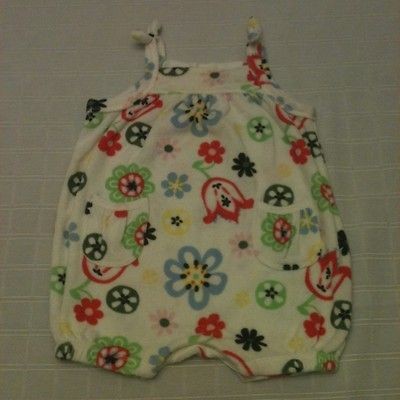 Baby Gap Spring Summer Terry Cloth Bubble Romper 1 Pc Outfit 3 6 Mo 