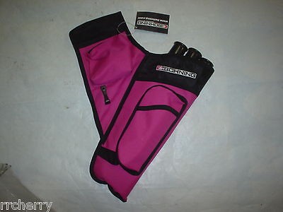 BOHNING YOUTH HOT PINK TARGET ARCHERY ARROW HIP QUIVER