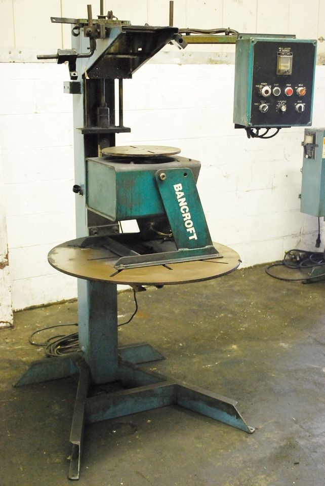 BANCROFT #TT 210 WELDING ROTARY POSITIONER